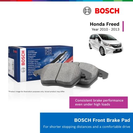 Bosch Front Brake Pads for Honda FREED (2010–2013)