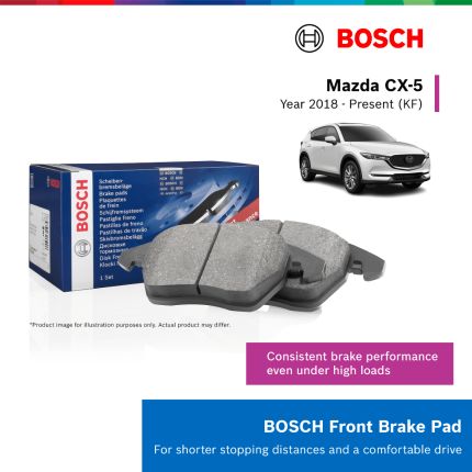 Bosch Front Brake Pads for Mazda CX-5 CX5 KF 2nd Gen (2018–Present)