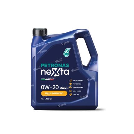 PETRONAS NEXTA 0W20 SP Fully Synthetic Engine Oil 4L - 70985K72MY