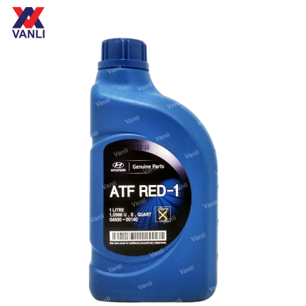 Hyundai Genuine ATF Red Transmission Fluid (1 Litre) - 1 Carton = 12 Bottles