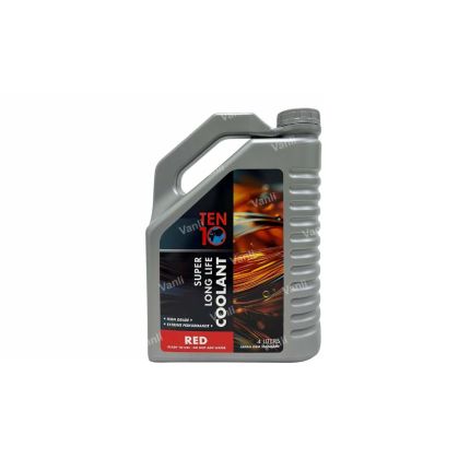 TEN COOLANT PREMIX 20/80 4 LITRE (RED)