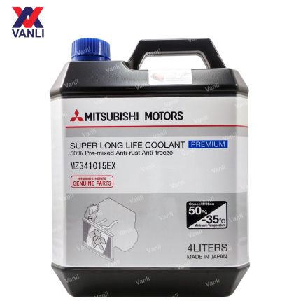 Mitsubishi Super Long Life Coolant  (Blue) ( 4 Litre ) - 1 Carton = 6 Bottles