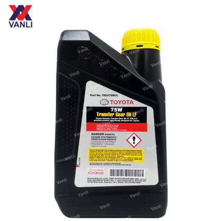 Toyota Transfer Gear Oil LF 75W ( 1 Litre ) - 1 Carton = 24 Bottles