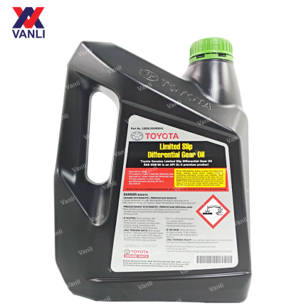 Toyota 85W90 Limited Slip Differential Gear Oil ( 4 Litre ) - 1 Carton = 6 Bottles