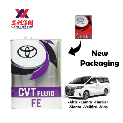 Toyota Continuously Variable Transmission CVT Fluid FE Gear ( 4 Litre ) - 1 Carton = 4 BottlesOil 