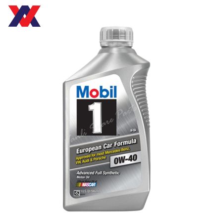 Mobil 1 EP Fully Synthetic 0W40 Engine Oil (1 Quart)