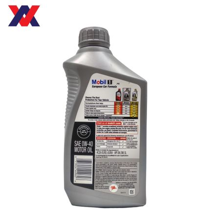 Mobil 1 EP Fully Synthetic 0W40 Engine Oil (1 Quart)