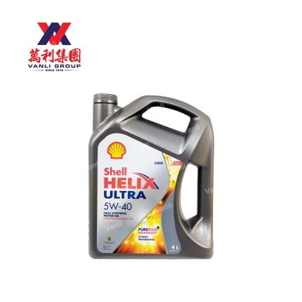 Shell Helix Ultra 5W40 Fully Synthetic (4 Litres) - 1 Carton = 4 Bottles