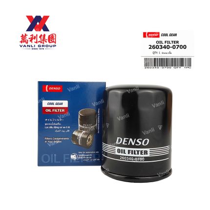 Denso Cool Gear Oil Filter for Honda all type / Nissan Almera / X-Trail / Livina / Sentra / Sylphy / Teana / NV200 ( 15208-65F0A ) - 260340-0700