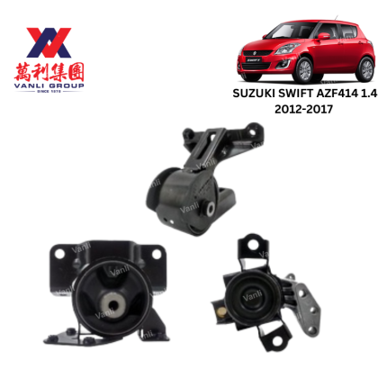 SUZUKI Engine Mounting Kit Set for SWIFT 1.4 AZF414 ( 2013 - 2017 ) 