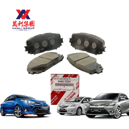 Toyota Front Brake Pads for Toyota Vios G/S spec NCP93 NCP150 NSP151  - 04465-YZZT3 (04465-YZZS1)