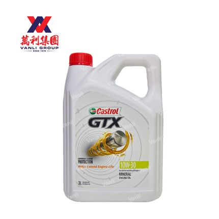 Castrol GTX Mineral 10W30 Engine Oil (3 Litres) - 1 Carton = 6 Bottles