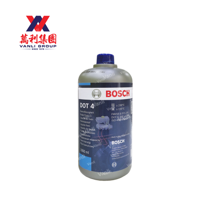 Bosch Brake Fluid DOT4 Made in Italy (1 Litre) - 1 Carton = 6 Bottles
