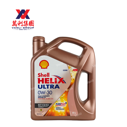 Shell Helix Ultra ECT C2/C3 0W30 Fully Synthetic Engine Oil (4 Litre) 1 Carton - 4 Bottles