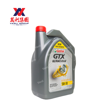 Castrol GTX Ultraclean SN Mineral 5W-30 Engine Oil 3L