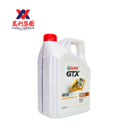 Castrol GTX SN Mineral 20W-50 Engine Oil 4L