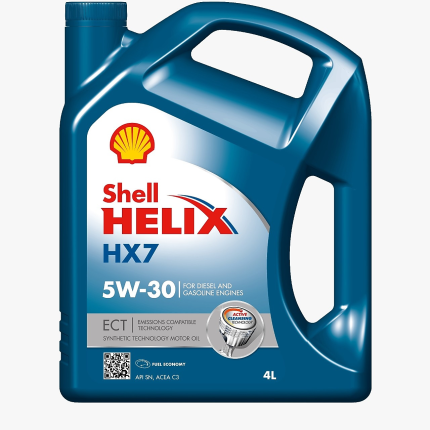 Shell Helix HX7 ECT Semi 5W-30 Engine Oil 5L