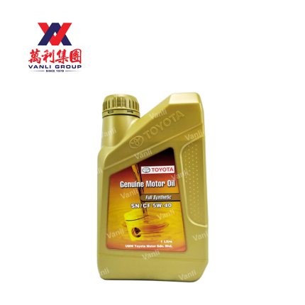 Toyota Fully Synthetic 5W-40 Engine Oil 1L