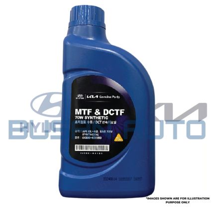 Hyundai Kia Genuine MTF &amp; DCTF Transmission Fluid 1L