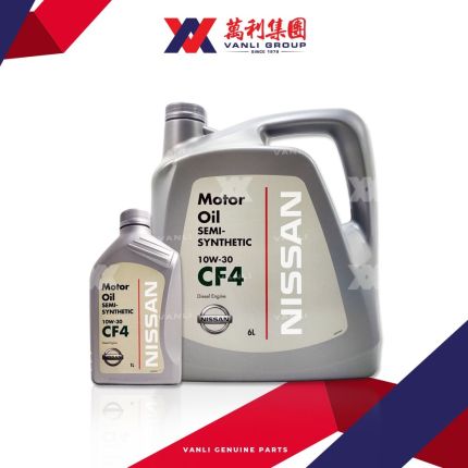 Nissan Genuine Diesel Engine Oil Semi Synthetic 10W-30 CF4 6L
