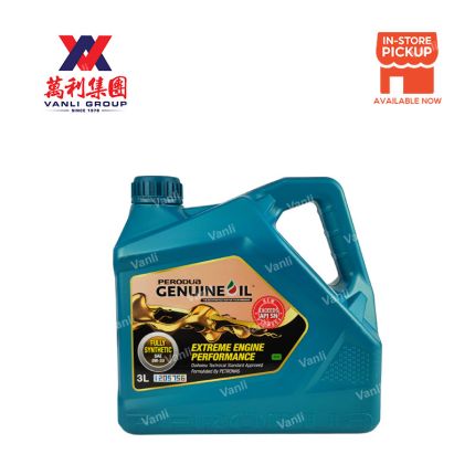 Perodua Genuine Engine Oil 0W-20 Fully Synthetic API SN 3L
