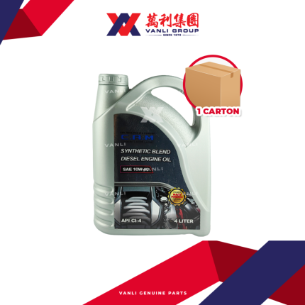 CAM Semi Synthetic Engine Oil 10W40  ( 4 Litre ) - 1 Carton = 6 Bottles