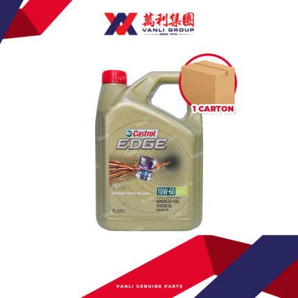 Castrol EDGE Fully Synthetic 10W60 Engine Oil (4 Litres) - 1 Carton = 6 Bottles