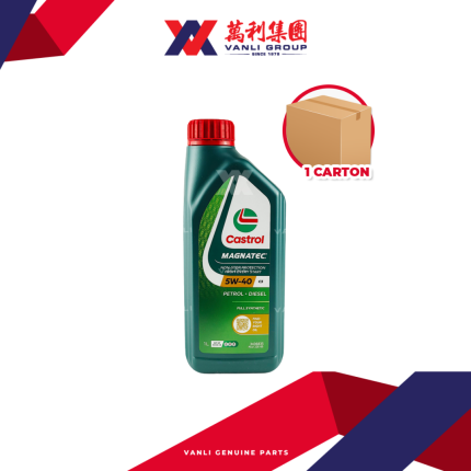 Castrol Magnatec Fully Synthetic 5W40 Engine Oil (1 Litres) - 1 Carton = 24 Bottles