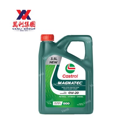 Castrol Magnatec Fully Synthetic 0W20 Engine Oil (3.5L) - 1 Carton = 6 Bottles