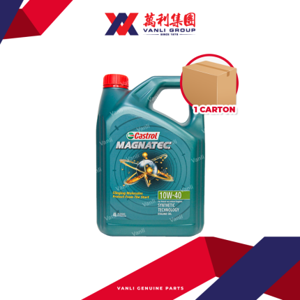 CASTROL Magnatec Semi Synthetic 10W40 Engine Oil (4 Litres) - 1 Carton = 6 Bottles