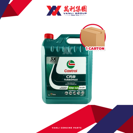 Castrol CRB Turbomax Mineral 10W40 Engine Oil (7 Litres) - 1 Carton = 3 Bottles