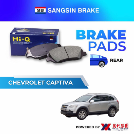 Sangsin Brake REAR Brake Pads For CHEVROLET CAPTIVA - SP-1205