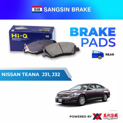 Sangsin Brake REAR Brake Pad For NISSAN TEANA J31 / J32 - SP-1250