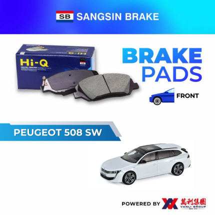 Sangsin Brake FRONT Brake Pads For Peugeot 508 SW - SP-1828