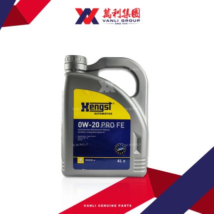 Hengst AFE 0W20 Engine Oil (4 Litres)  - 1 Carton = 4 Bottles