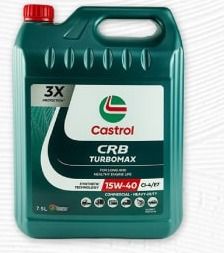 Castrol CRB Turbomax CI-4 Mineral 15W-40 Engine Oil 7.5L