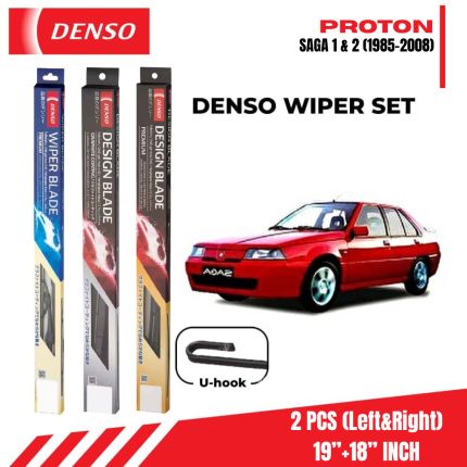 DENSO Conventional Wiper Set 19/18 inch for Proton Saga 1985-2008