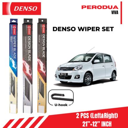 DENSO Conventional Wiper Set 21/12 inch for Perodua Viva