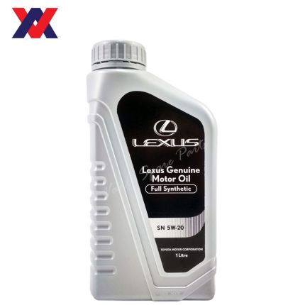 Lexus Fully Synthetic 5W20 Engine Oil  ( 1 Litre ) - 1 Carton = 24 Bottles