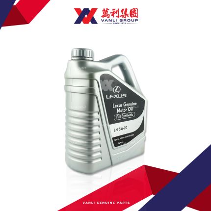 Lexus Fully Synthetic 5W20 Engine Oil  ( 4 Litre ) - 1 Carton = 6 Bottles