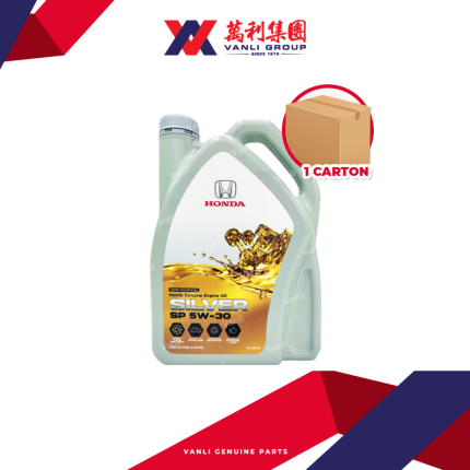 Honda Genuine Semi Synthetic 5W30 Engine Oil ( 4 Litre ) - 1 Carton = 6 Bottles