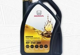 Honda Genuine Engine Oil GOLD SP 0W-20 Fully Synthetic 4L