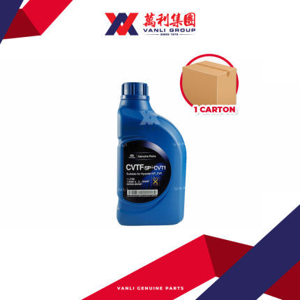 Hyundai SP-CVT1 Automatic Transmission Fluid  (1 Litre) - 1 Carton - 12 Bottles