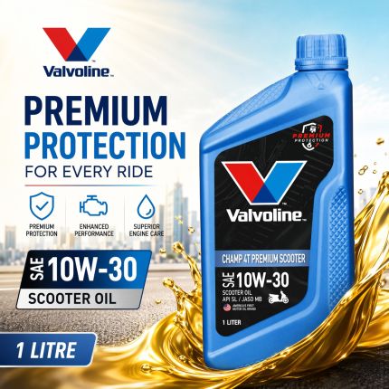 Valvoline Champ 4T Premium Scooter Mineral Engine Oil 10W-30 1L
