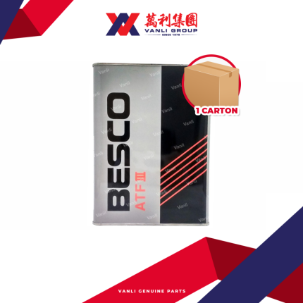 Isuzu Genuine Besco ATF Dextron 3 ( 4 Litre ) - 1 Carton = 6 Bottles