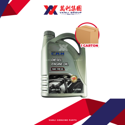 CAM Mineral Engine Oil 15W40 ( 4 Litre ) - 1 Carton = 6 Bottles