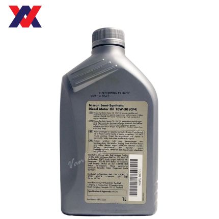 Nissan Genuine CF4 Semi Synthetic 10W30 Engine Oil (1 Litres) - 1 Carton = 12 Bottles