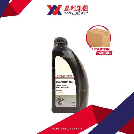 Mitsubishi Genuine Fully Synthetic Engine Oil 5W-40 1L