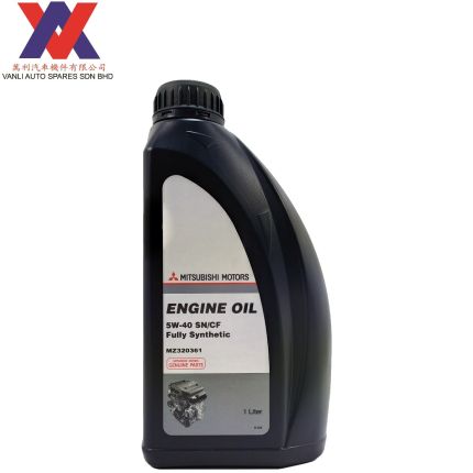 Mitsubishi Genuine Fully Synthetic 5W40 Engine Oil (1 Litres) - 1 Carton = 24 Bottles