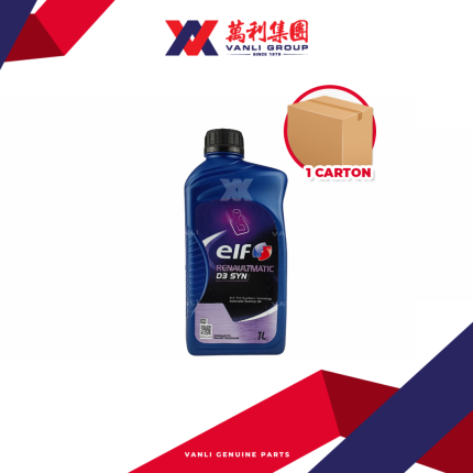 ELF Renaultmatic D3 Syn Genuine Auto Transmission Oil ( 1 Litre ) - 1 Carton = 12 Bottles